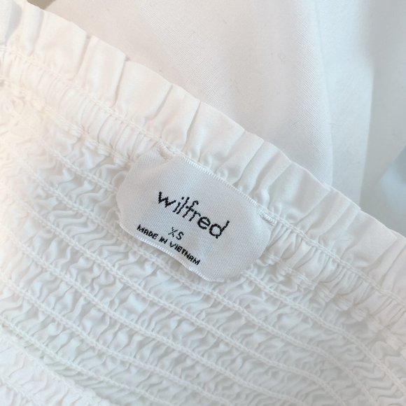 Aritzia Wilfred white dress BNWOT - Picture 4 of 6